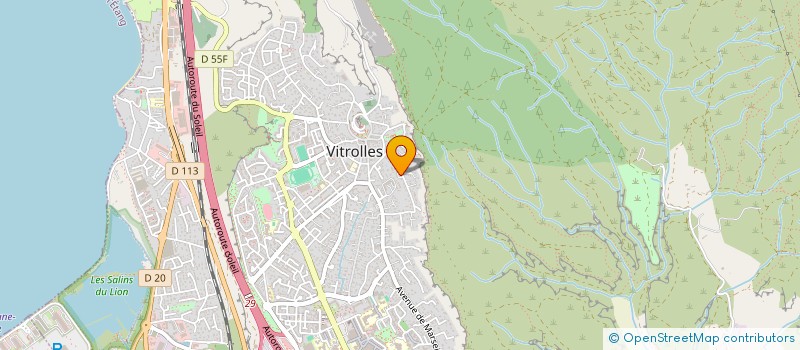 localisation de l'entreprise IMMOBIZ à VITROLLES