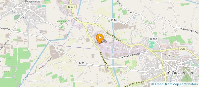 localisation de l'entreprise IMMOBLA SOCIETE à CHATEAURENARD