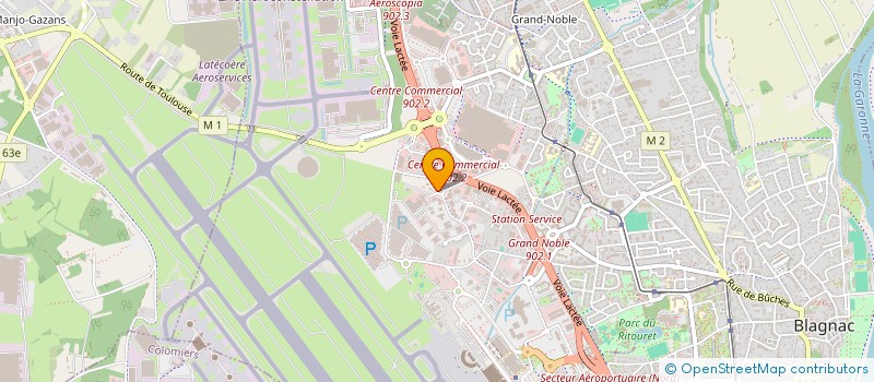 localisation de l'entreprise IMMOBLAGNAC  BLAGNAC