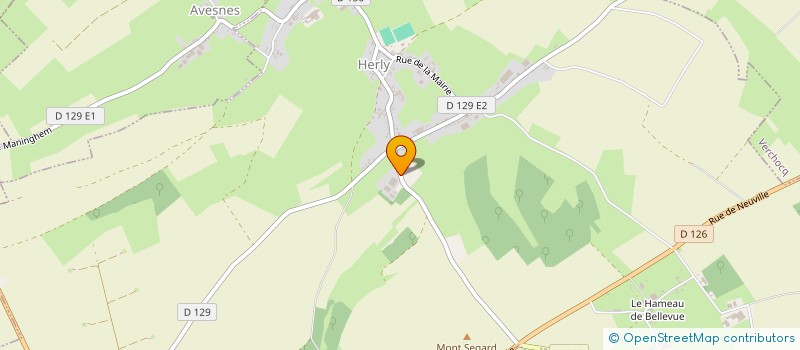 localisation de l'entreprise IMMOBOIS  HERLY