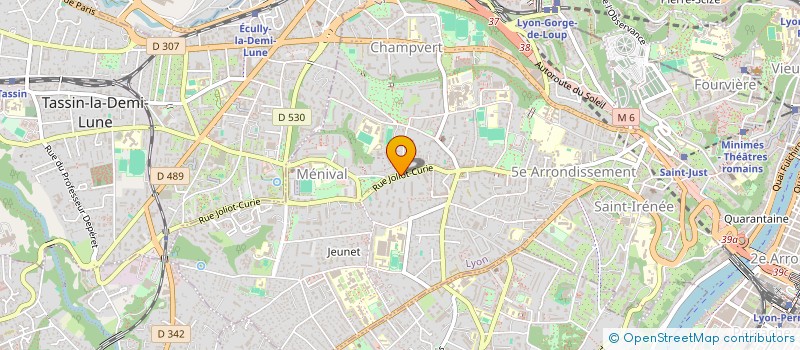 localisation de l'entreprise IMMOBOIS  LYON