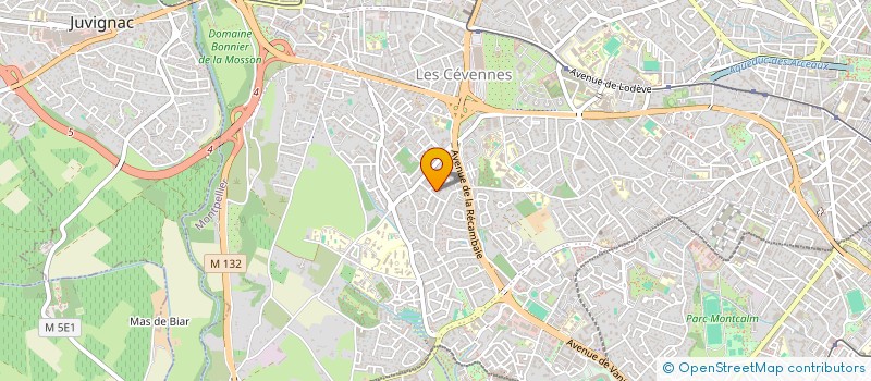 localisation de l'entreprise IMMOBOX 34 à MONTPELLIER