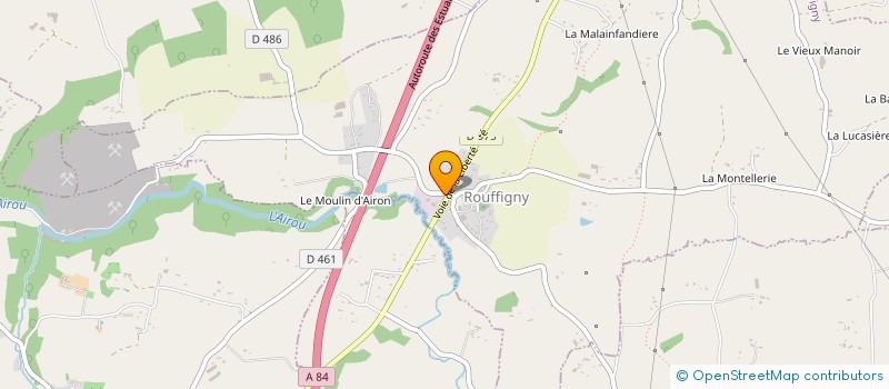 localisation de l'entreprise IMMOBOX  VILLEDIEU-LES-POELES-ROUFFIGNY