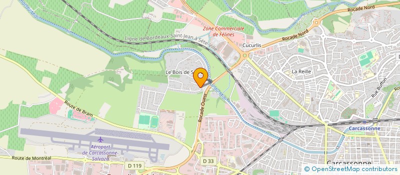 localisation de l'entreprise IMMOBOXES à CARCASSONNE