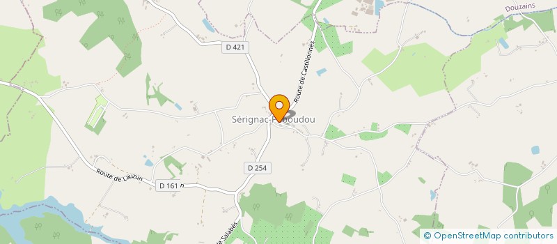 localisation de l'entreprise IMMOBRICO  BOURGOUGNAGUE