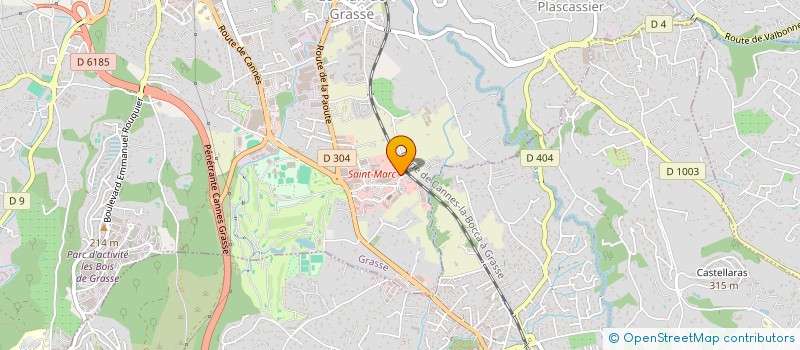 localisation de l'entreprise IMMOBRO à GRASSE