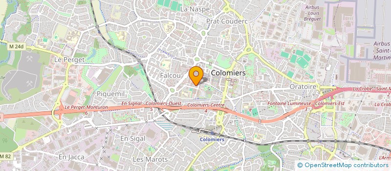 localisation de l'entreprise IMMOBROU à COLOMIERS