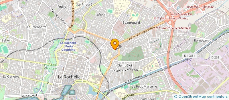 localisation de l'entreprise IMMOBSIDO  LA ROCHELLE