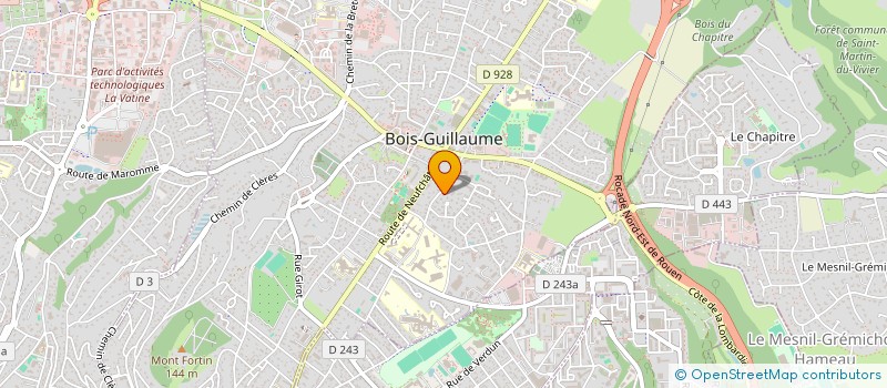 localisation de l'entreprise IMMOBUNEL à BOIS-GUILLAUME