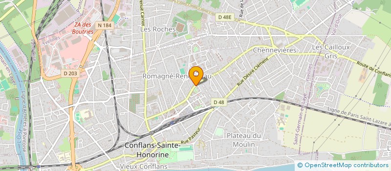 localisation de l'entreprise IMMOBYANCO  CONFLANS-SAINTE-HONORINE