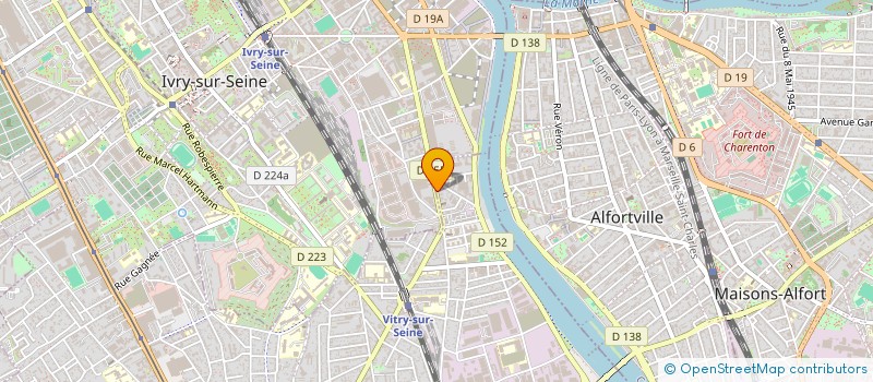 localisation de l'entreprise IMMOC2GS  VITRY-SUR-SEINE