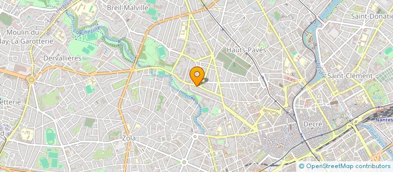 localisation de l'entreprise IMMOCAB  NANTES