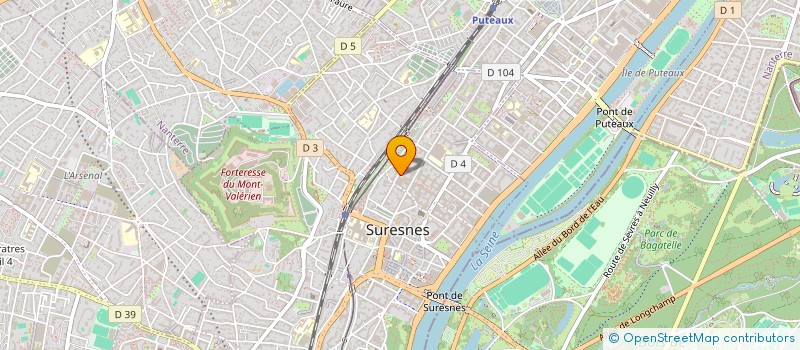 localisation de l'entreprise IMMOCAB à RUEIL-MALMAISON