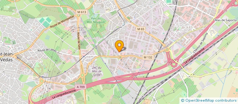localisation de l'entreprise IMMOCABOR à MONTPELLIER