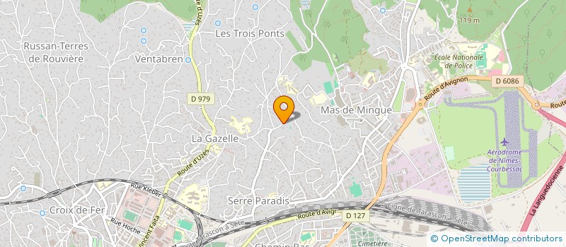 localisation de l'entreprise IMMOCALM  NIMES