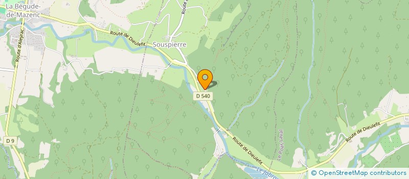 localisation de l'entreprise IMMOCAM  SOUSPIERRE