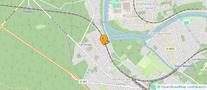 localisation de l'entreprise IMMOCAP  MORET-LOING-ET-ORVANNE