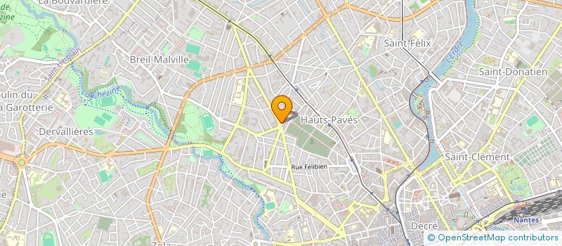 localisation de l'entreprise IMMOCAP S.A.S.U.  NANTES