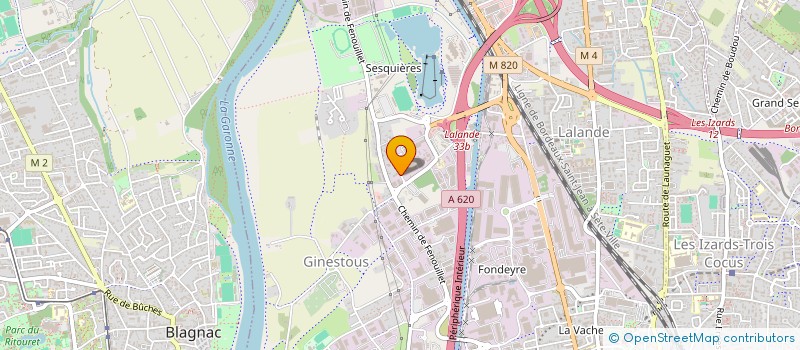 localisation de l'entreprise IMMOCAPU à TOULOUSE