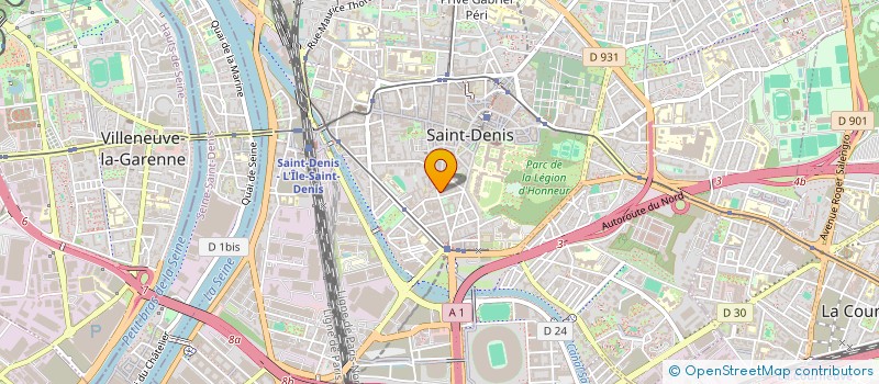 localisation de l'entreprise IMMOCASA  SAINT-DENIS