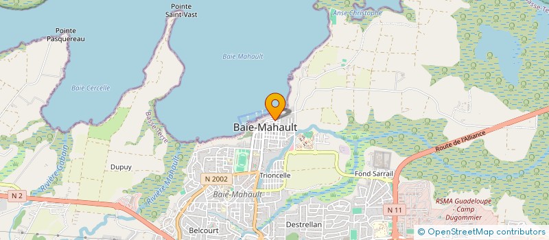 localisation de l'entreprise IMMOCASINO à BAIE-MAHAULT