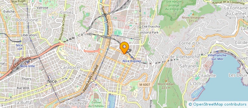 localisation de l'entreprise IMMOCATANGI  NICE