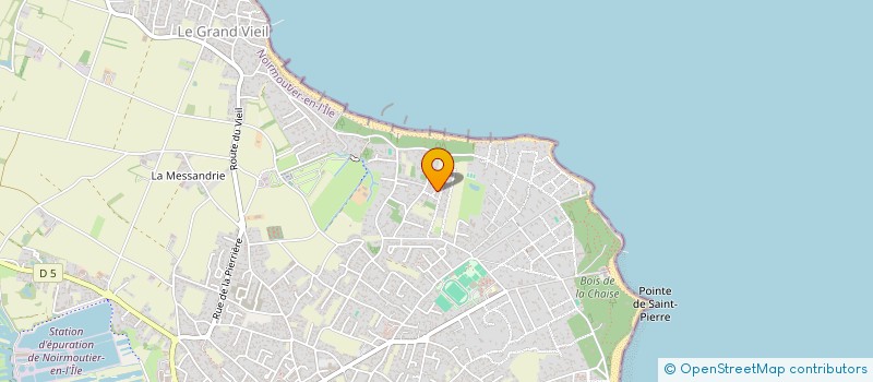 localisation de l'entreprise IMMOCATH à NOIRMOUTIER-EN-L'ILE