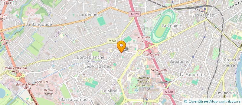 localisation de l'entreprise IMMOCCITANE à TOULOUSE