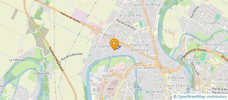 localisation de l'entreprise IMMOCEAN  NIORT