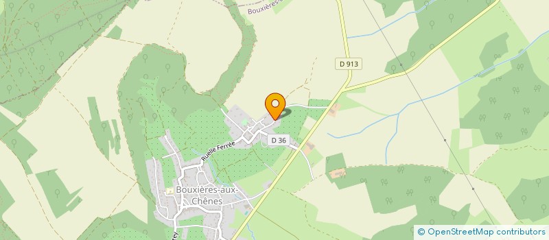 localisation de l'entreprise IMMOCENTRE  BOUXIERES-AUX-CHENES