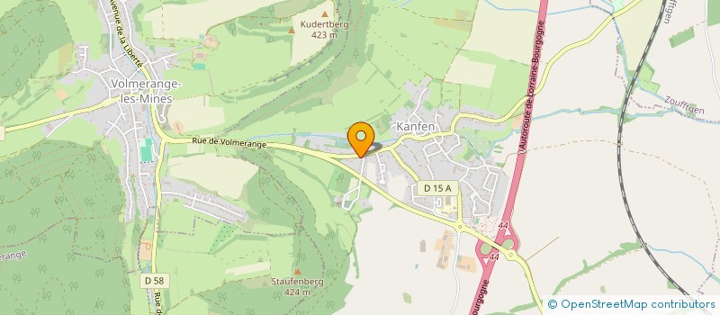 localisation de l'entreprise IMMOCHANGE  KANFEN