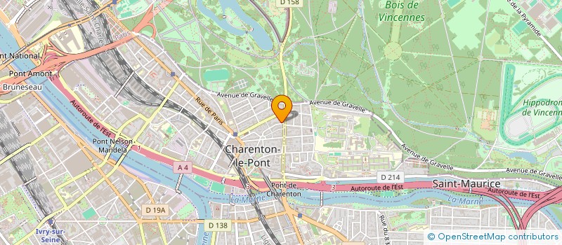 localisation de l'entreprise IMMOCHEN  CHARENTON LE PONT