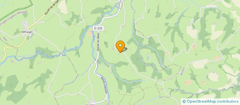 localisation de l'entreprise IMMOCHIRO  BRUGES-CAPBIS-MIFAGET