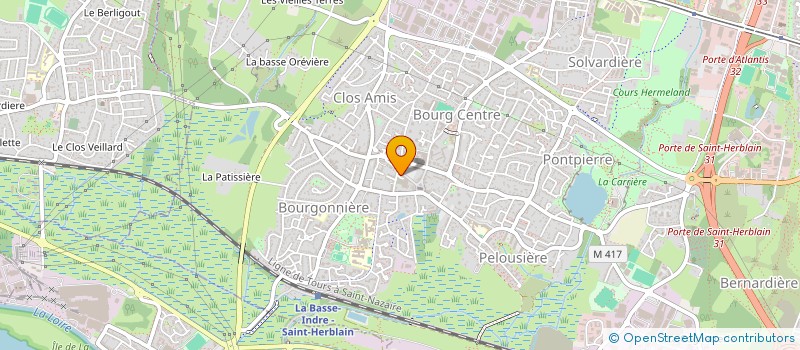 localisation de l'entreprise IMMOCITY  SAINT-HERBLAIN