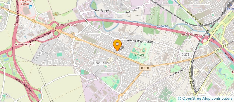 localisation de l'entreprise IMMOCLAW  TINQUEUX