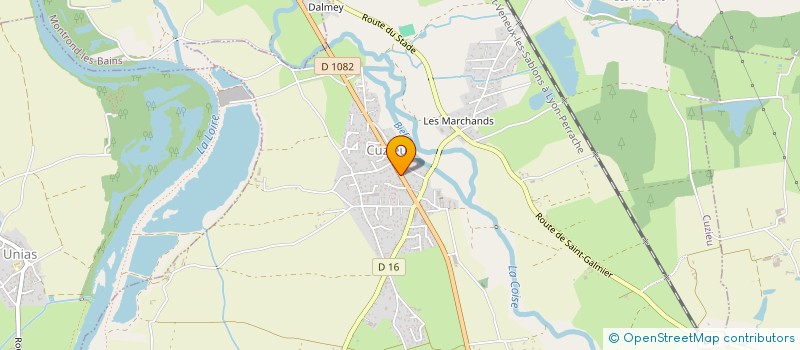 localisation de l'entreprise IMMOCO  CUZIEU