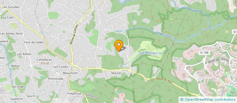 localisation de l'entreprise IMMOCOM TRANSACTIONS  VALBONNE