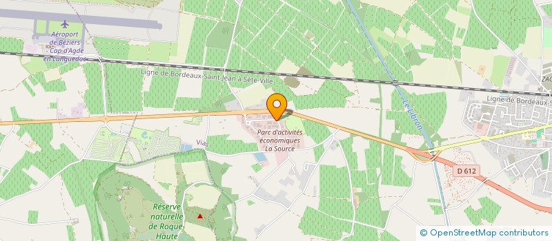 localisation de l'entreprise IMMOCONCEPT 34 à VIAS