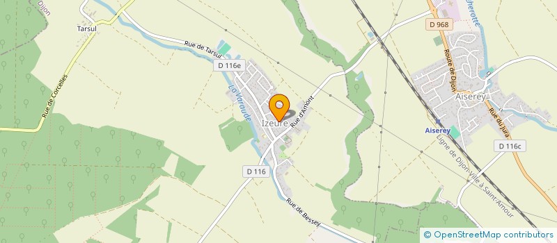 localisation de l'entreprise IMMOCONCORDE  IZEURE