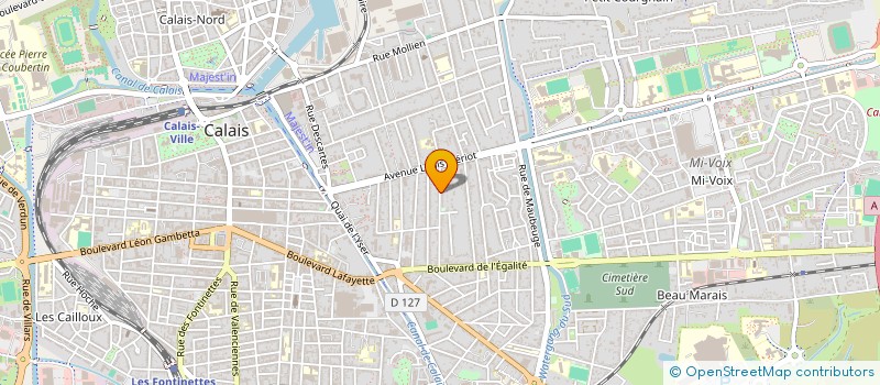 localisation de l'entreprise IMMOCONSEIL  CALAIS