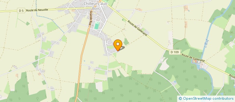 localisation de l'entreprise IMMOCOUR à CHILLEURS-AUX-BOIS