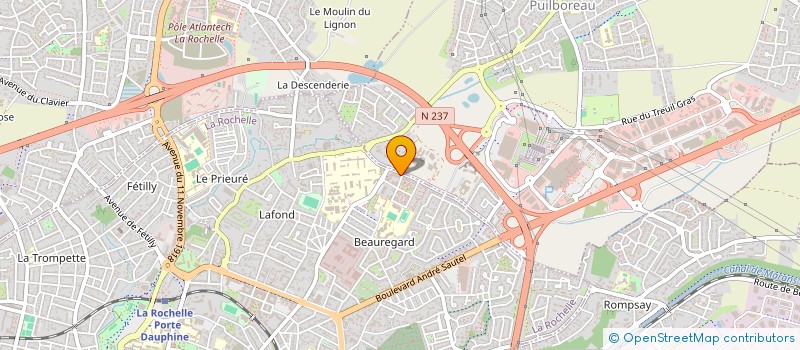 localisation de l'entreprise IMMOCRAFT  LA ROCHELLE