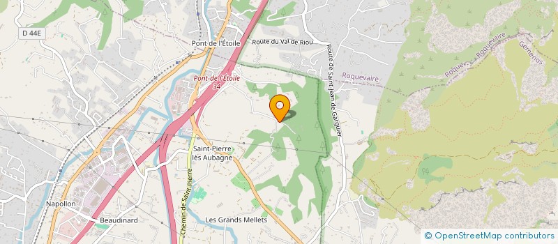 localisation de l'entreprise IMMOCRAP'S à AUBAGNE