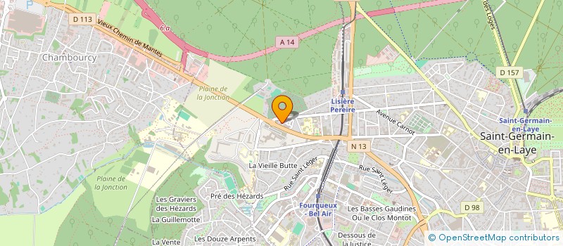 localisation de l'entreprise IMMOCY  SAINT-GERMAIN-EN-LAYE