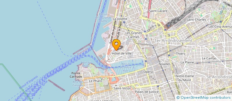 localisation de l'entreprise IMMODATO à MARSEILLE