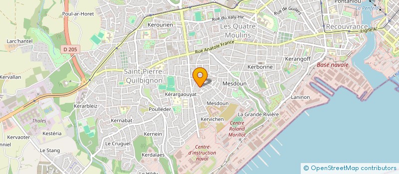 localisation de l'entreprise IMMODEA à BREST