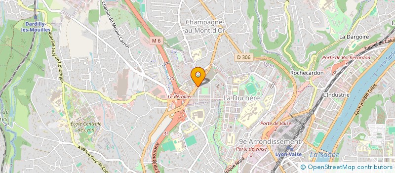 localisation de l'entreprise IMMODEC  LYON