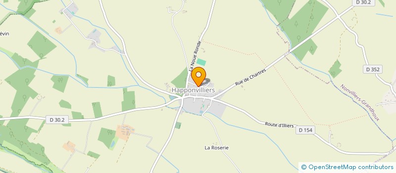 localisation de l'entreprise IMMODECOR à HAPPONVILLIERS
