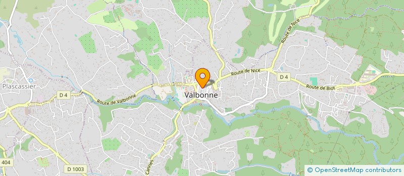 localisation de l'entreprise IMMODELFIZ LE MAS DE LILI à VALBONNE
