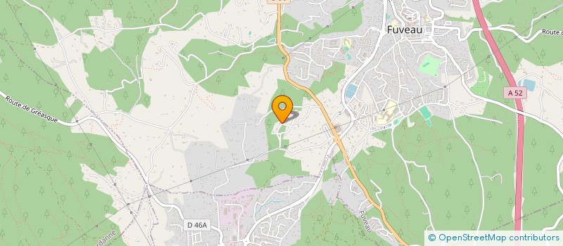 localisation de l'entreprise IMMODELPH  FUVEAU